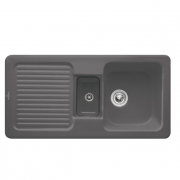 Мийка для кухні Villeroy & Boch Condor 60 100х51 см кераміка graphite 675901i4