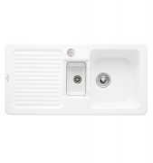 Мийка для кухні Villeroy & Boch Condor 60 100х51 см кераміка stone white 675902RW