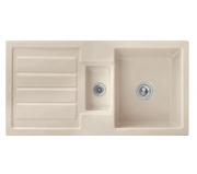 Мойка для кухни Villeroy & Boch Flavia 60 101х51 см керамика almond 330401AM