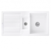 Мийка для кухні Villeroy & Boch Flavia 60 101х51 см кераміка white alpin 330401R1