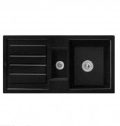 Мийка для кухні Villeroy & Boch Flavia 60 101х51 см кераміка chromit 330401J0