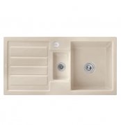 Мойка для кухни Villeroy & Boch Flavia 60 101х51 см керамика almond 330402AM