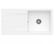 Мийка для кухні Villeroy & Boch Siluet 60 100х51 см кераміка white alpin 333601R1