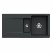 Мойка для кухни Villeroy & Boch Siluet 60 R 100х51 см керамика ebony 333701S5