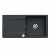 Мийка для кухні Villeroy & Boch Siluet 60 100х51 см кераміка ebony 333602S5