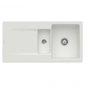 Мийка для кухні Villeroy & Boch Siluet 60 R 100х51 см кераміка snow white 333701KG