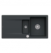 Мойка для кухни Villeroy & Boch Siluet 60 R 100х51 см керамика ebony 333702S5