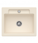 Мойка для кухни Villeroy & Boch Siluet 60 S 60х51 см керамика ivory 334601FU