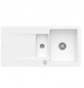 Мийка для кухні Villeroy & Boch Siluet 60 R 100х51 см кераміка snow white 333702KG