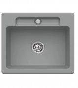 Мийка для кухні Villeroy & Boch Siluet 60 S 60х51 см кераміка stone 334601SL