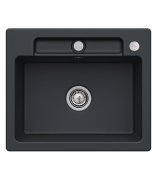 Мойка для кухни Villeroy & Boch Siluet 60 S 60х51 см керамика ebony 334602S5