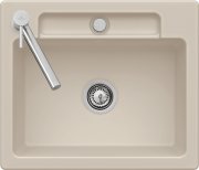 Мойка для кухни Villeroy & Boch Siluet 60 S 60х51 см керамика almond 334602AM