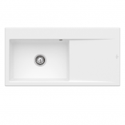 Мийка для кухні Villeroy & Boch Subway Style 60 100х51 см чаша зліва кераміка stone white 336201RW