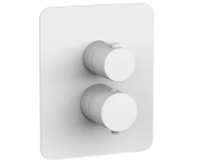 Зовнішня частина змішувача для душу на 2 споживача білий матовий Paffoni Light LIQ BOX 516 BO