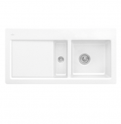 Мийка для кухні Villeroy & Boch Subway 60 100х51 см чаша справа кераміка white alpin 671201R1