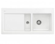 Мойка для кухни Villeroy & Boch Subway 60 100х51 см чаша справа керамика stone white 671201RW