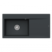 Мийка для кухні Villeroy & Boch Subway Style 60 100х51 см чаша зліва кераміка ebony 336201S5