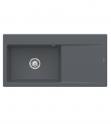 Мийка для кухні Villeroy & Boch Subway Style 60 100х51 см чаша зліва кераміка graphite 336202i4
