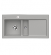 Мойка для кухни Villeroy & Boch Subway 60 100х51 см чаша слева керамика fossil 677002KD