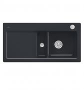Мийка для кухні Villeroy & Boch Subway 60 100х51 см чаша справа кераміка ebony 671202S5