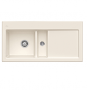 Мийка для кухні Villeroy & Boch Subway 60 100х51 см чаша зліва кераміка crema 677001KR