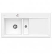 Мийка для кухні Villeroy & Boch Subway 60 100х51 см чаша зліва кераміка white alpin 677002R1