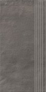 Сходинка Paradyz Hybrid stone Grafit Stopnica Prosta Nacinana 29,8х59,8 см RN--298X598-1-HYST.GTSP