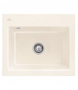 Мойка для кухни Villeroy & Boch Subway 60 S 60х51 см керамика сrema 330901KR