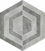 Декор Paradyz Scratch Grys Heksagon A Mat. 26х29,8 см I-H-260X298-1-SCRA.GRA