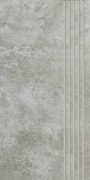 Ступень Paradyz Scratch Grys Stopnica Prosta Nacinana Mat. 29,8х59,8 см R-R-298X598-1-SCRA.GRSP-M