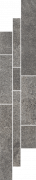 Декор Paradyz Riversand Grafit Listwa Mix Paski 14,3х71 см L---143X710-1-RIVE.GTPAMX