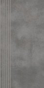 Ступень Paradyz Tecniq Grafit Stopnica Prosta Nacinana Polpoler 29,8х59,8 см RN--298X598-1-TECN.GTSP-P