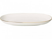 Тарелка овальная Villeroy & Boch Anmut Gold 20 см белый 10-4653-3570