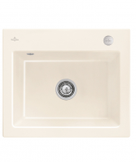 Мойка для кухни Villeroy & Boch Subway 60 S 60х51 см керамика сrema 330902KR
