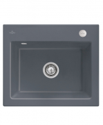 Мойка для кухни Villeroy & Boch Subway 60 S 60х51 см керамика graphite 330902i4