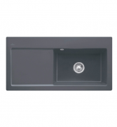 Мийка для кухні Villeroy & Boch Subway 60 XL 100х51 см чаша справа кераміка graphite 671901i4