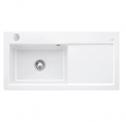 Мийка для кухні Villeroy & Boch Subway 60 XL 100х51 см чаша зліва кераміка white alpin 671802R1