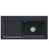 Мийка для кухні Villeroy & Boch Subway 60 XL 100х51 см чаша справа кераміка ebony 671901S5