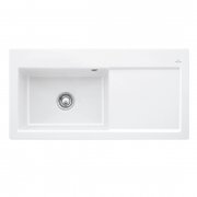 Мийка для кухні Villeroy & Boch Subway 60 XL 100х51 см чаша зліва кераміка white alpin 671801R1