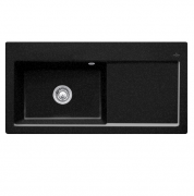 Мийка для кухні Villeroy & Boch Subway 60 XL 100х51 см чаша зліва кераміка сhromit 671801J0