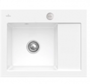 Мойка для кухни Villeroy & Boch Subway 45 Compact 65х51 см чаша слева керамика white alpin 331202R1