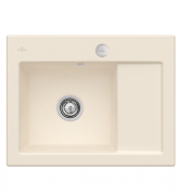 Мойка для кухни Villeroy & Boch Subway 45 Compact 65х51 см чаша слева керамика ivory 331202FU
