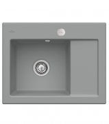 Мойка для кухни Villeroy & Boch Subway 45 Compact 65х51 см чаша слева керамика stone 331202SL