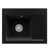 Мийка для кухні Villeroy & Boch Subway 45 Compact 65х51 см чаша зліва кераміка сhromit 331201J0