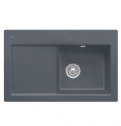 Мийка для кухні Villeroy & Boch Subway 45 78х51 см чаша справа кераміка graphite 671401i4