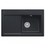 Мийка для кухні Villeroy & Boch Subway 45 78х51 см чаша справа кераміка ebony 671401S5