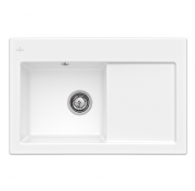Мойка для кухни Villeroy & Boch Subway 45 78х51 см чаша слева керамика snow white 677201KG