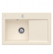 Мойка для кухни Villeroy & Boch Subway 45 78х51 см чаша слева керамика ivory 677202FU