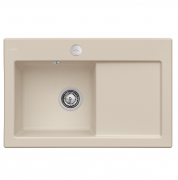 Мойка для кухни Villeroy & Boch Subway 45 78х51 см чаша слева керамика almond 677202AM
