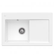 Мойка для кухни Villeroy & Boch Subway 45 78х51 см чаша слева керамика white alpin 677201R1